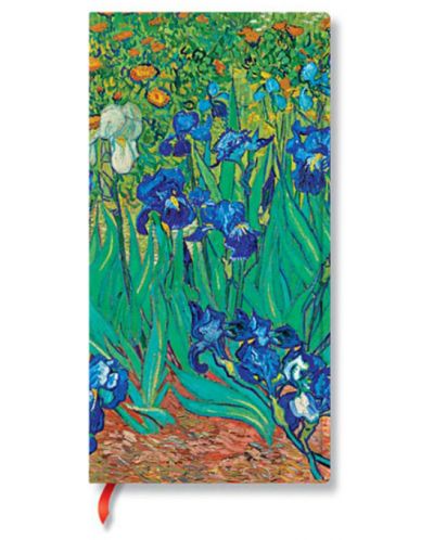 Carnețel  Paperblanks Van Goghs Irises - 9.5 х 18 cm, 88  pagini - 1