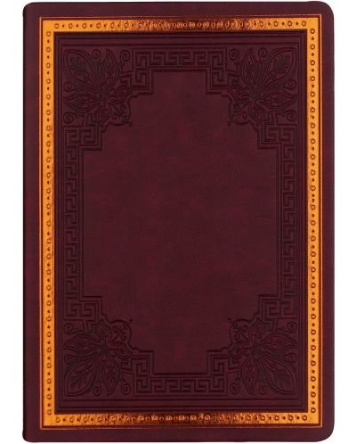 Caiet Victoria's Journals Old Book - B6, 128 de foi, burgund - 1