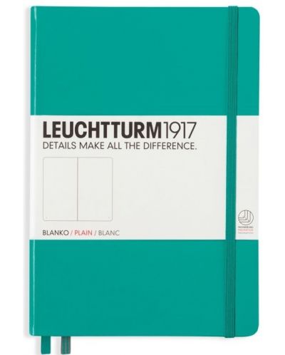 Agenda Leuchtturm1917 Notebook Medium А5 -  Turcoaz, pagini punctate - 1