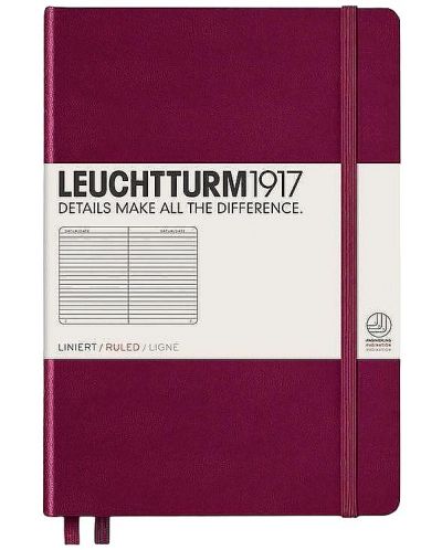 Agenda Leuchtturm1917 Notebook Medium  A5 - Mov, pagini liniate - 1