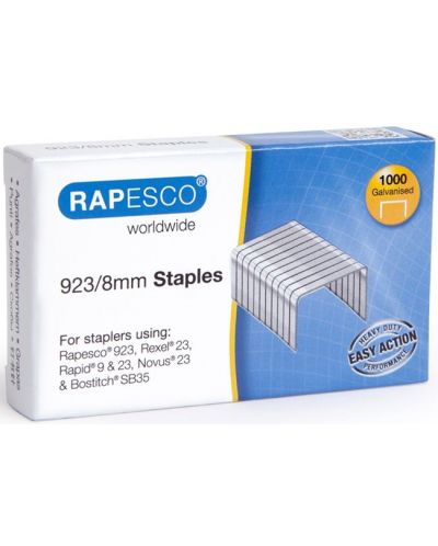 Capse Rapesco - 23/8 mm, 1000 buc. - 1