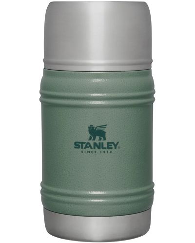 Borcan termos pentru mancare Stanley The Artisan - Hammertone Green, 500 ml - 1