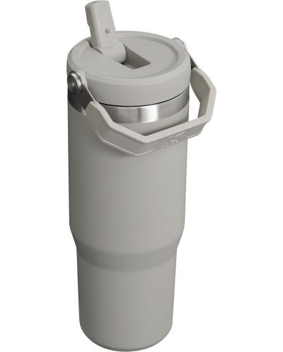Cană termică Stanley The IceFlow - Flip Straw, Ash, 890 ml | Ozone.ro