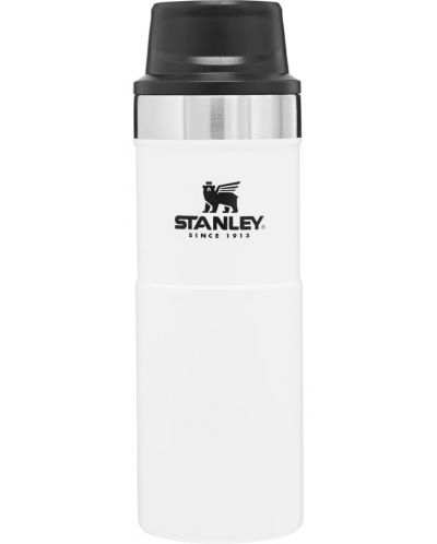 Cana termica de calatorie Stanley - The Trigger, Polar, 350 ml - 1