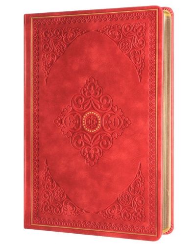 Caiet Victoria's Journals Old Book - Copertă rigidă, 128 de foi, liniate, format A5, sortiment - 1