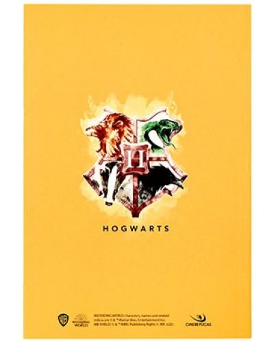 Carnet Cine Replicas Movies: Harry Potter - Hufflepuff (Badger)	 - 2