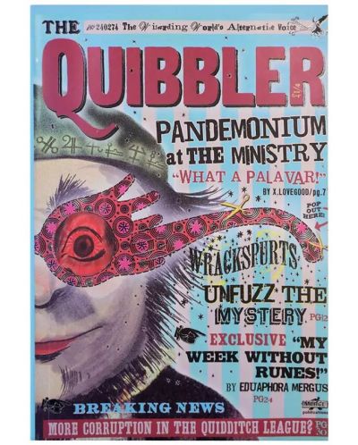 Caiet Moriarty Art Project Movies: Harry Potter - The Quibbler	 - 1
