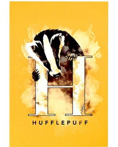Carnet Cine Replicas Movies: Harry Potter - Hufflepuff (Badger)	 - 1