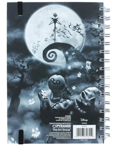 Carnețel Pyramid Disney: The Nightmare Before Christmas - Seriously Spooky, format А5 - 2