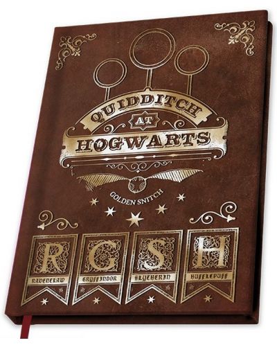 Carnet ABYstyle Movies: Harry Potter - Quidditch, A5 - 1