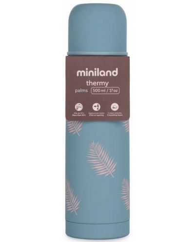 Termos Miniland - Terra, Palms, 500 ml  - 4