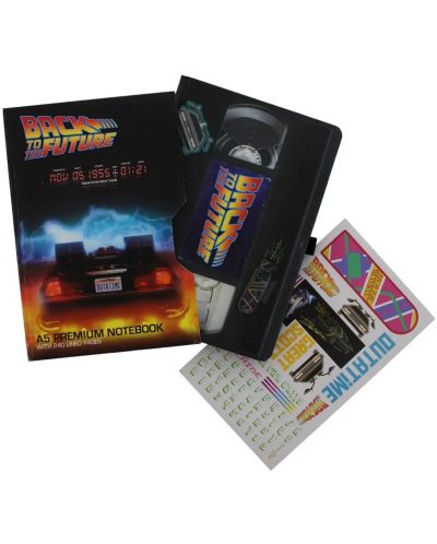 Carnet Pyramid Movies: Back to the Future - VHS, А5 - 4