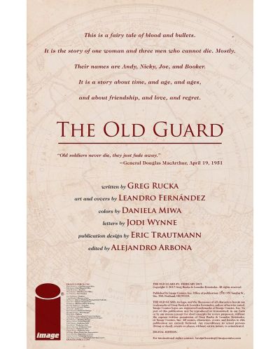 The Old Guard, Book One: Opening Fire	 - 6
