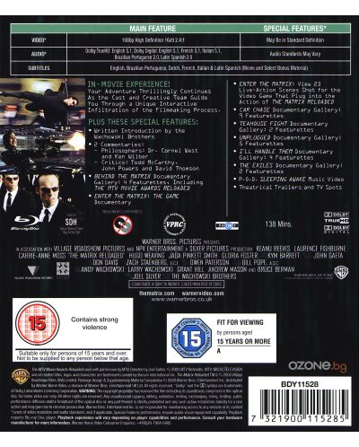 The Complete Matrix Trilogy (Blu-Ray) - Fara subtitrare in bulgara - 8