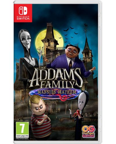 The Addams Family: Mansion Mayhem (Nintendo Switch)	 - 1