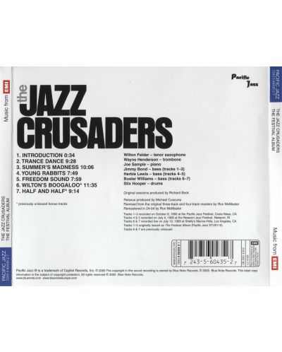 The Crusaders - The Festival Album (CD) - 3