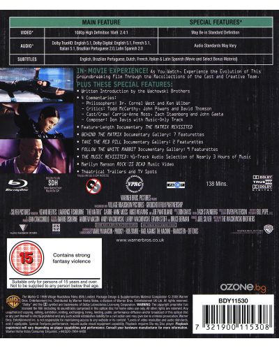 The Complete Matrix Trilogy (Blu-Ray) - Fara subtitrare in bulgara - 6