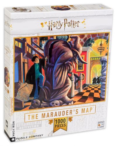 Puzzle New York Puzzle de 1000 piese - The Marauders Map - 1