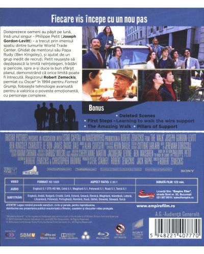 The Walk 3D (Blu-Ray) - 2