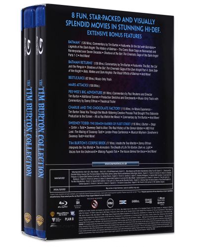 The Tim Burton Collection - 8 Movies (Blu-Ray) - 2