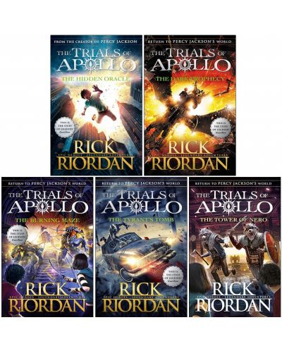 The Trials of Apollo (5 Book Collection Box Set) | Ozone.ro