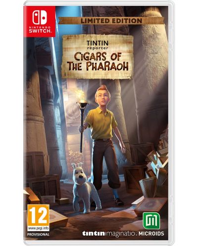 Tintin Reporter: Cigars of The Pharaoh - Limited Edition (Nintendo Switch) - 1