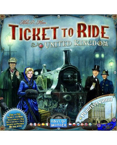 Extensie pentru joc de societate Ticket to Ride - United Kingdom - 3