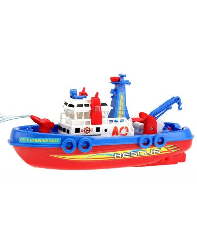 Jucarie pentru copii Toi Toys - Barca de salvare care pulverizeaza apa - 1