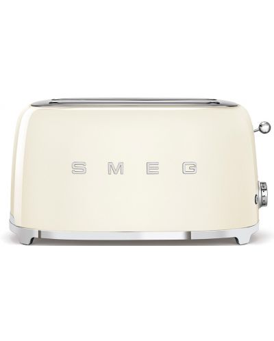 Toaster Smeg - TSF02CREU, 1500W, 6 trepte, bej - 1