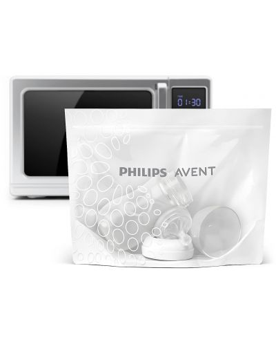 Plicurile pentru sterilizare la microunde Philips Avent - 5 buc - 3