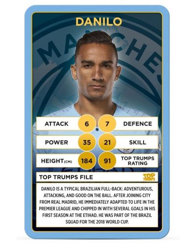 Joc cu carti Top Trumps - Manchester City FC - 3