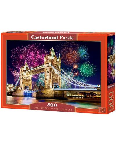Puzzle Castorland de 500 piese - Tower Bridge, Londra - 1