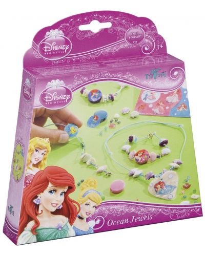 Totum Disney Princess Creative Kit - DIY, Ocean Jewels - 1