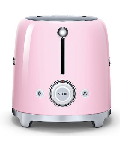 Toaster Smeg - TSF01PKEU, 950W, 6 trepte, roz - 4