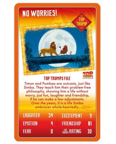 Joc de carti Top Trumps - Lion King - 3