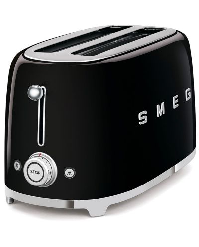 Toaster Smeg - TSF02BLEU, 1500W, 6 trepte, negru - 2