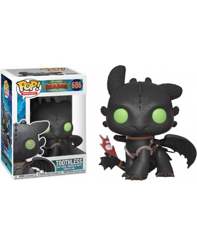 Figurina Funko Pop! How to Train Your Dragon 3 - Toothless, #686