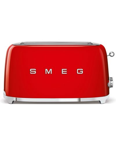 Toaster Smeg - TSF02RDEU, 1500W, 6 trepte, roșu - 1
