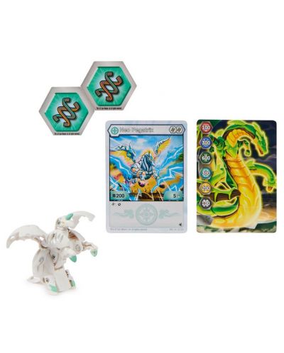 Minge Spin Master - Bakugan Evolutions, Neo Pegatrix White - 3