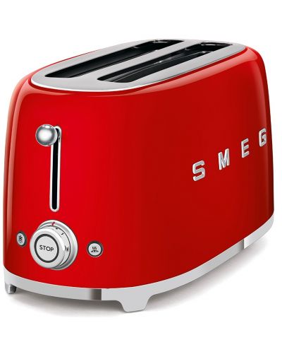 Toaster Smeg - TSF02RDEU, 1500W, 6 trepte, roșu - 2