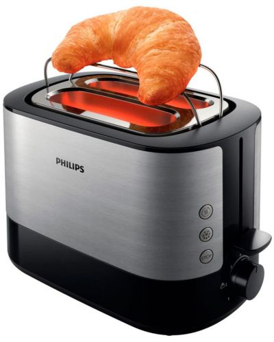 Prajitor de paine Philips - Viva Collection HD2637/90, 1000 W, negru - 6