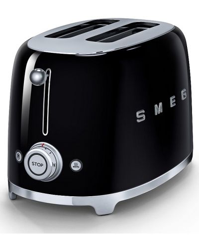Toaster Smeg - TSF01BLEU, 950W, 6 trepte, negru - 2