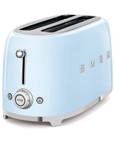 Toaster Smeg - TSF02PBEU, 1500W, 6 trepte, albastru - 2
