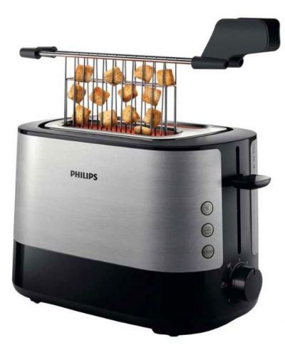 Prăjitor de pâine Philips - HD2635/90, 950W, 7 viteze, negru - 2