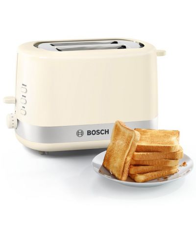 Prajitor de paine Bosch TAT7407, 800 W, bej - 2