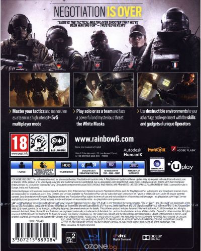 Tom Clancy's Rainbow Six Siege (PS4) - 8