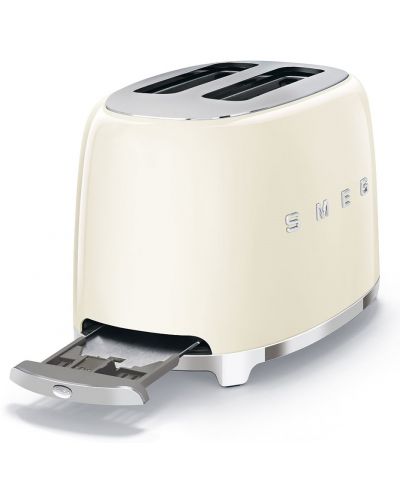 Toaster Smeg - TSF01CREU, 950W, 6 trepte, bej - 7