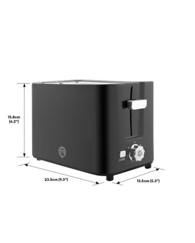 Toaster MasterChef - MC ES SDA007, 700 W, 7 nivele, negru - 2