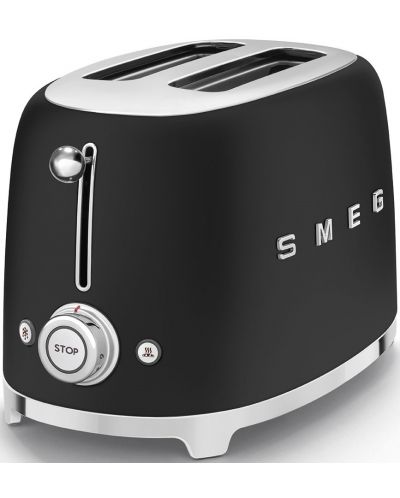 Prăjitor de pâine Smeg - TSF01BLMEU 50's Style, 950W, 6 trepte, negru mat - 2