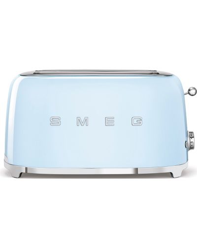 Toaster Smeg - TSF02PBEU, 1500W, 6 trepte, albastru - 1